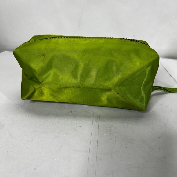 Tory Burch Makup/Travel Case Green and Gold - Picture 2 of 9